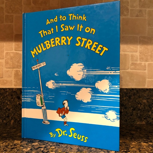 (2) DR.SEUSS TO THINK I SAW IT ON MULBERRY STREET - Picture 6 of 9